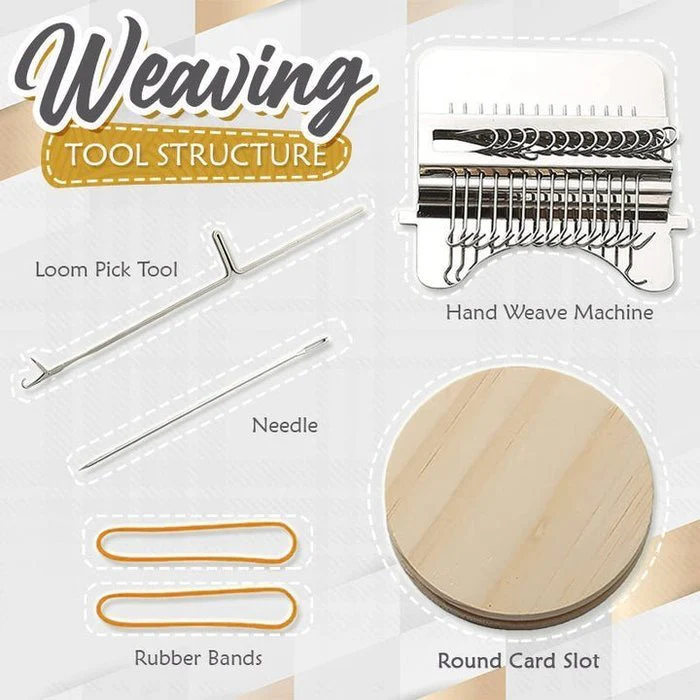 Darning Weaving Loom Kit - Image 5