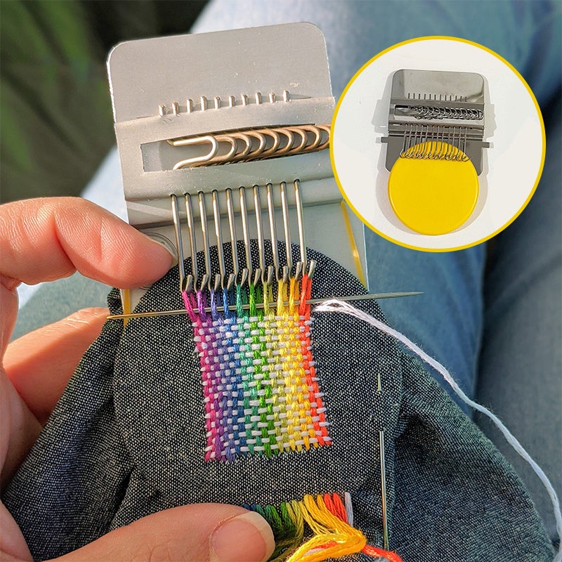 Darning Weaving Loom Kit - Image 9