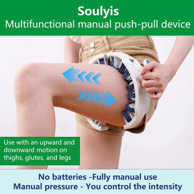 Deep Tissue Multi-Roller Leg & Body Massager - Image 2