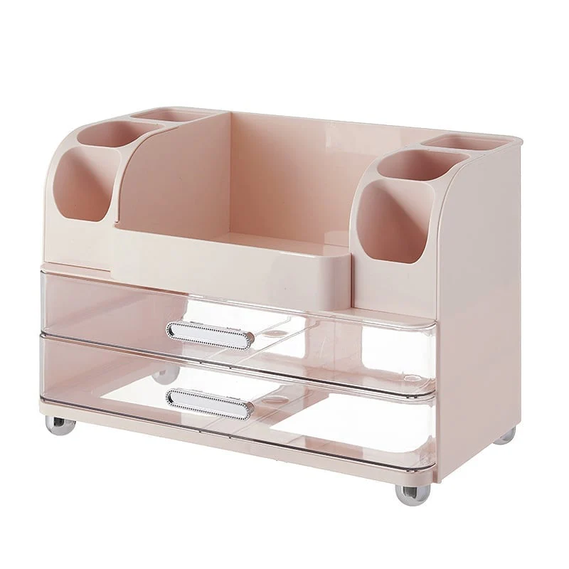 Desktop Makeup Organizer with Drawers - Image 12