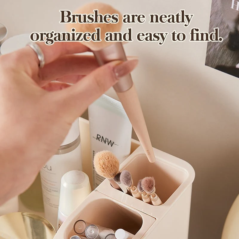Desktop Makeup Organizer with Drawers - Image 5