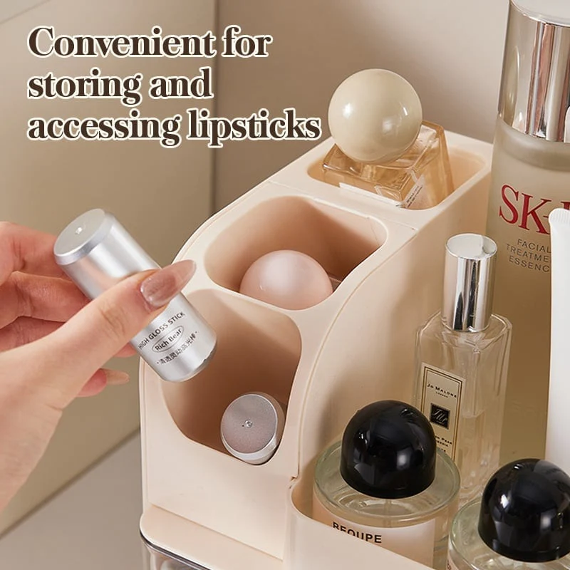 Desktop Makeup Organizer with Drawers - Image 7
