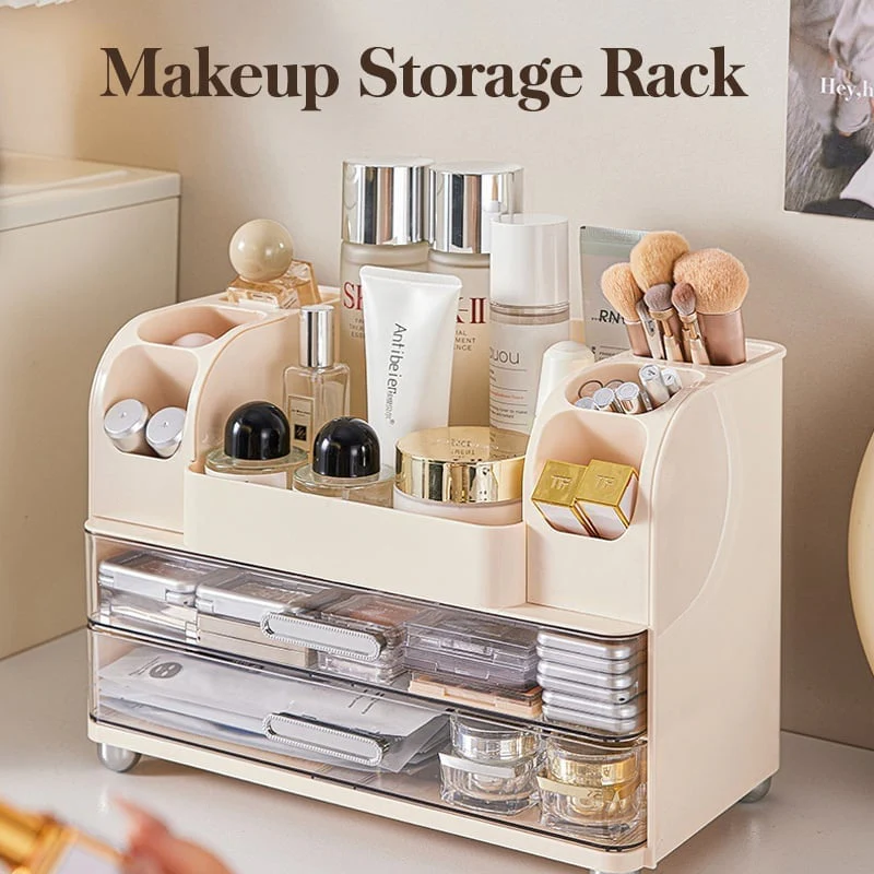 Desktop Makeup Organizer with Drawers - Image 9