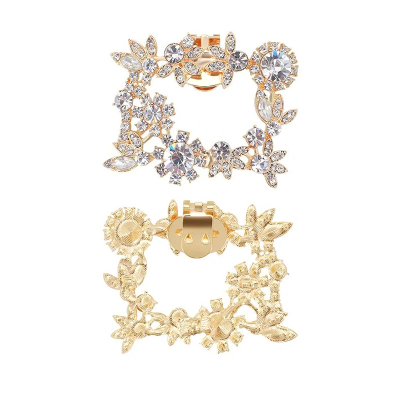 Detachable Rhinestone High Heel Shoes Buckle - Image 13