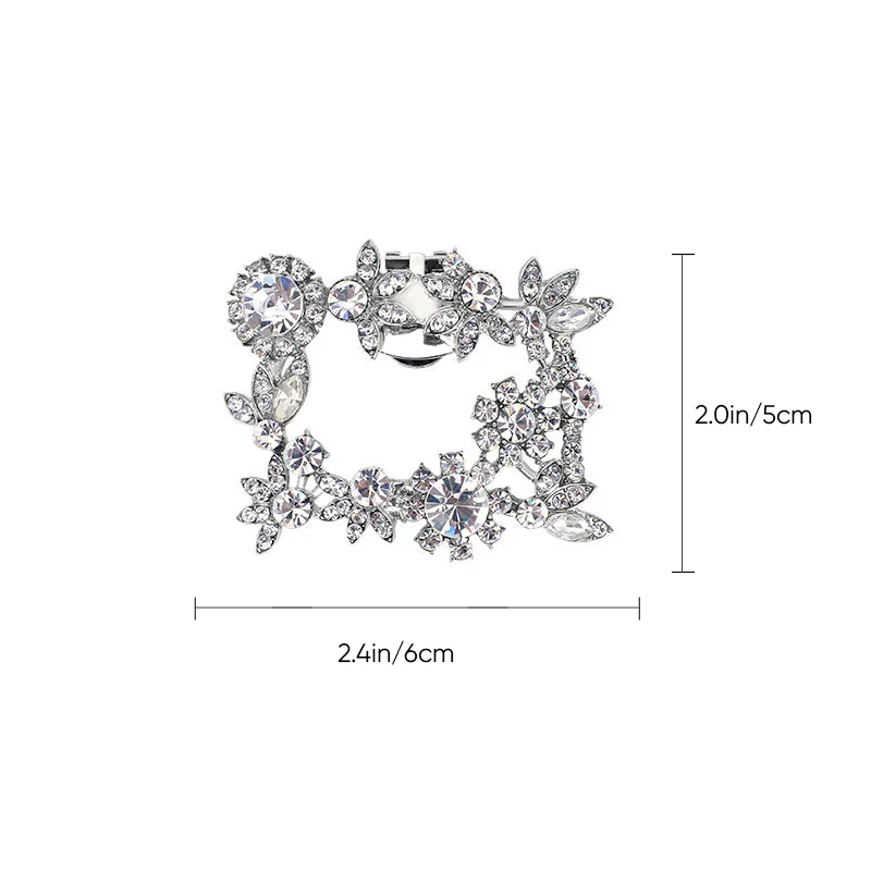 Detachable Rhinestone High Heel Shoes Buckle - Image 15