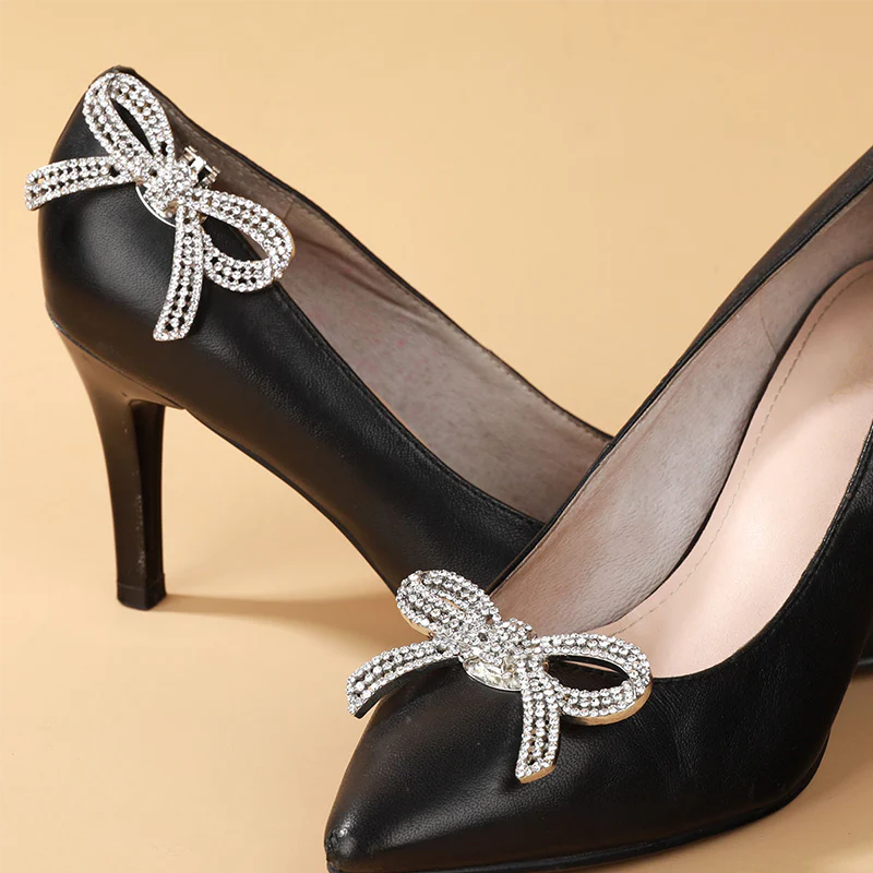 Detachable Rhinestone High Heel Shoes Buckle - Image 2