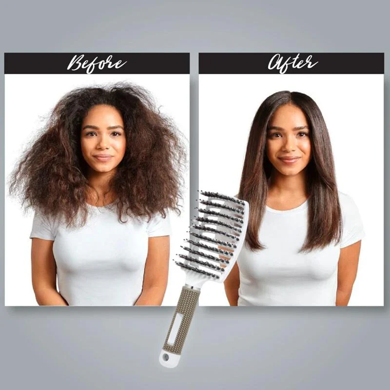Detangling Nylon Bristle Brush - Image 6