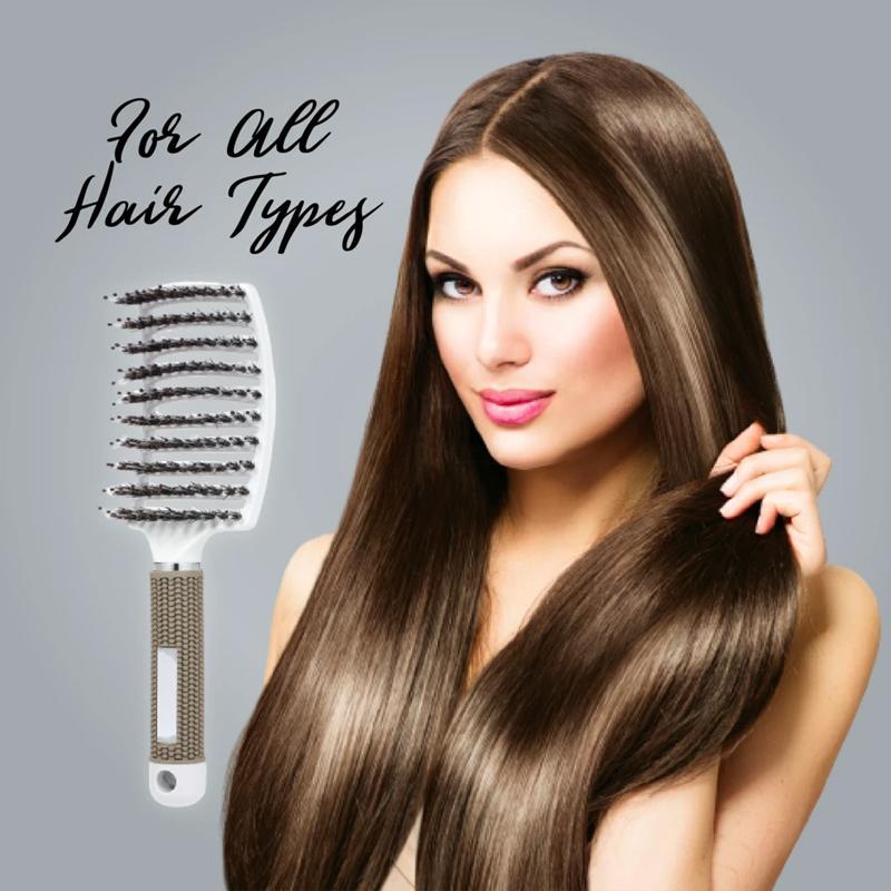 Detangling Nylon Bristle Brush - Image 7