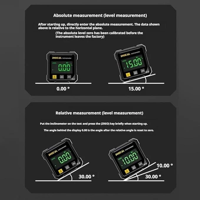 Digital Laser Angle Finder Protractor Tool - Image 2