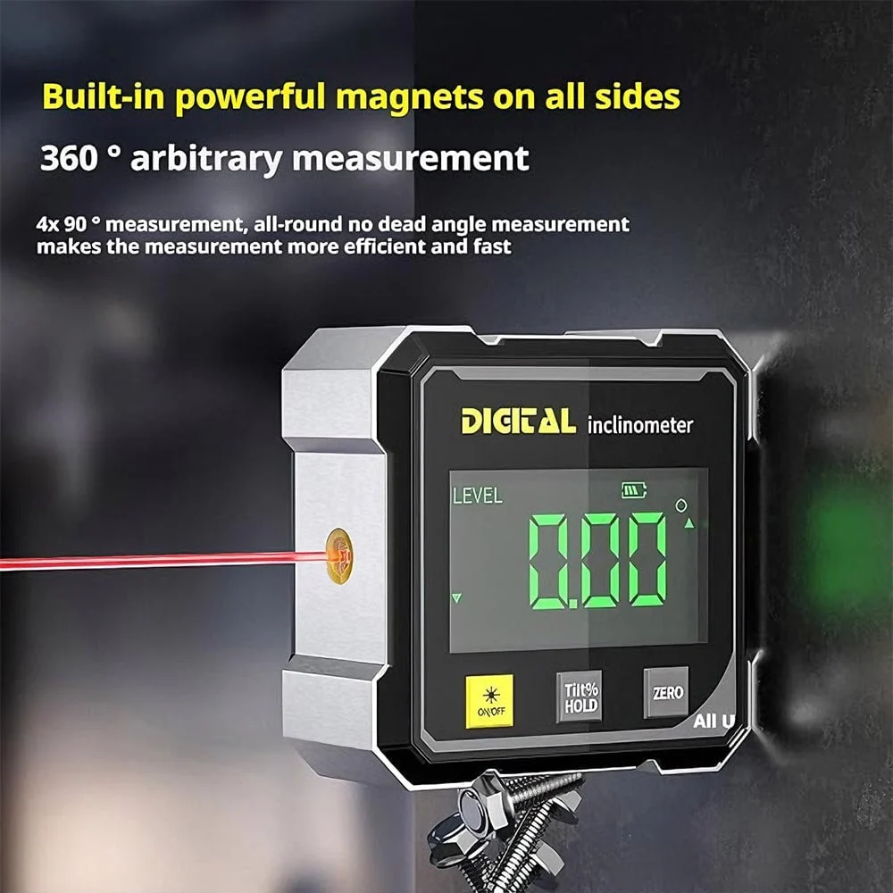 Digital Laser Angle Finder Protractor Tool - Image 8