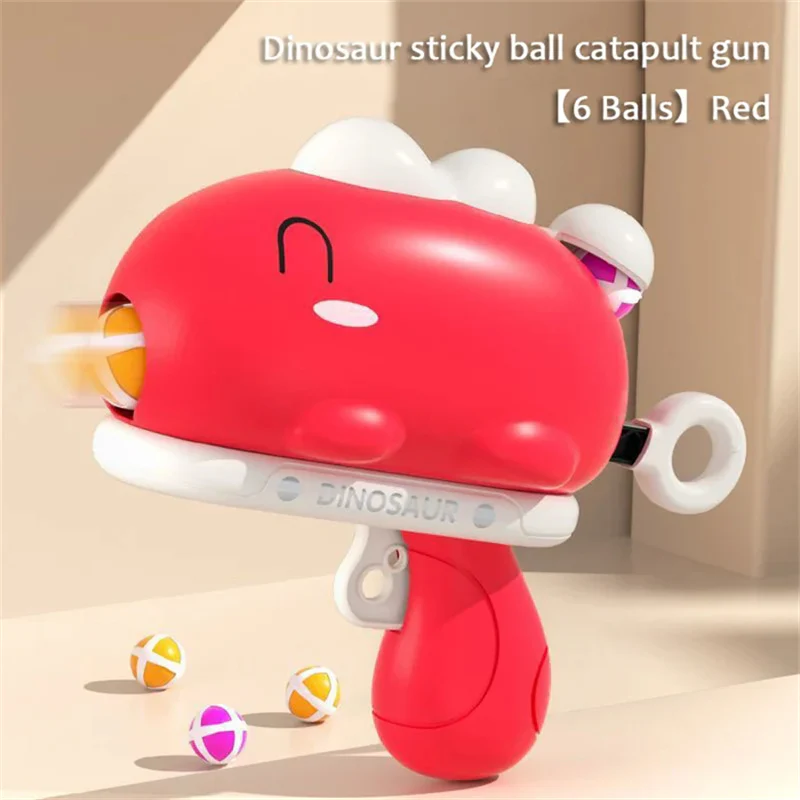 Dinosaur Sticky Ball Toy Gun - Image 2