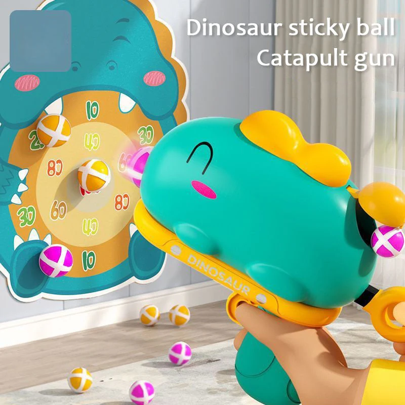 Dinosaur Sticky Ball Toy Gun - Image 3