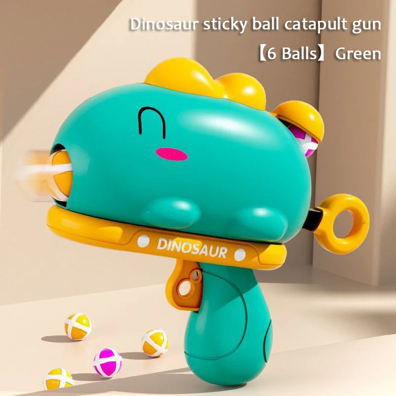 Dinosaur Sticky Ball Toy Gun - Image 4