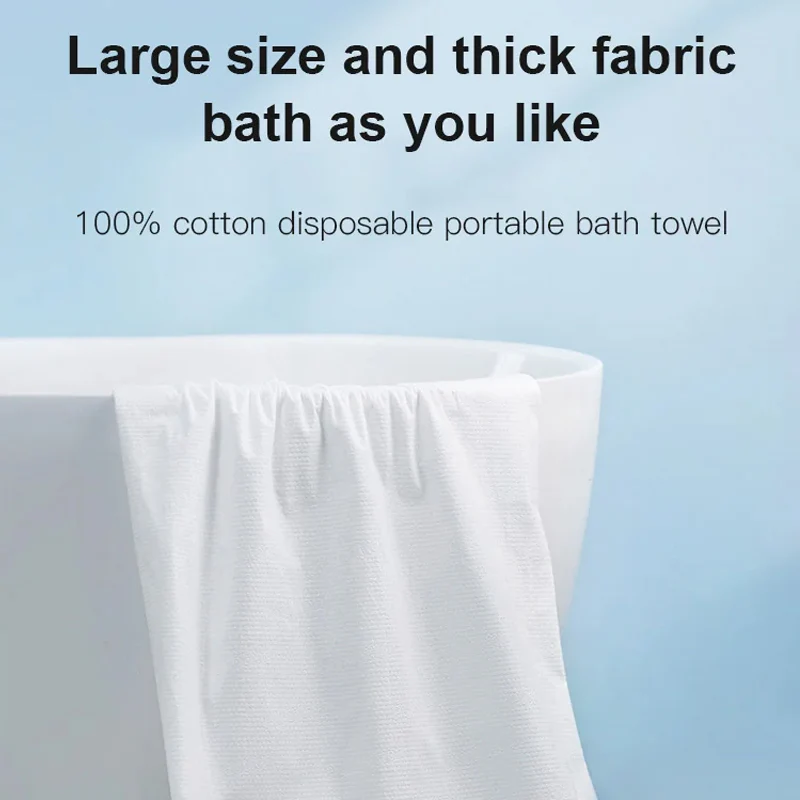 Disposable Compressed Cotton Bath Towel - Image 3