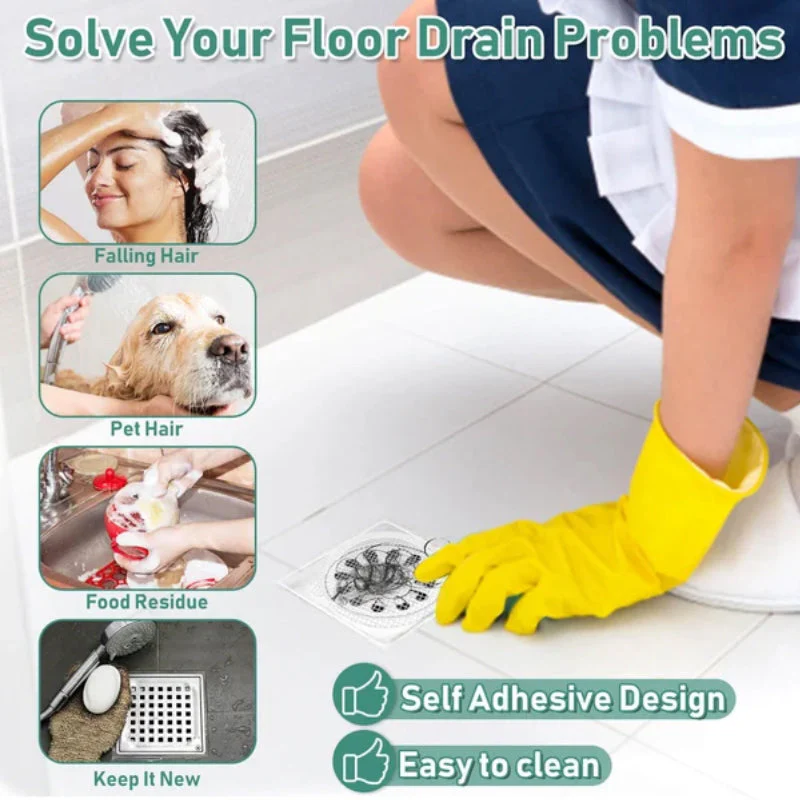 Disposable Shower Drain Hair Catcher - Image 6