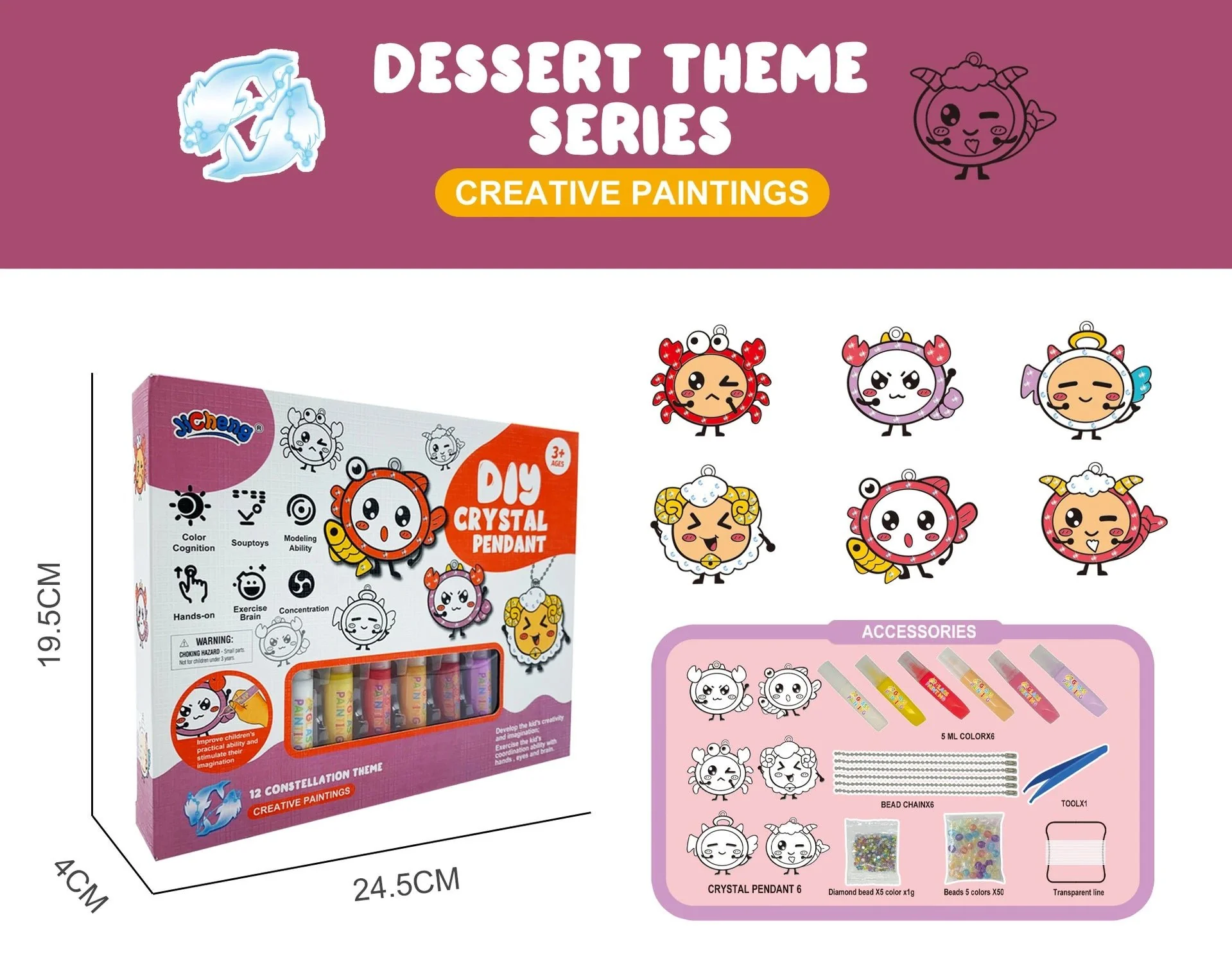 DIY Crystal Paint Arts and Crafts Set - Image 2