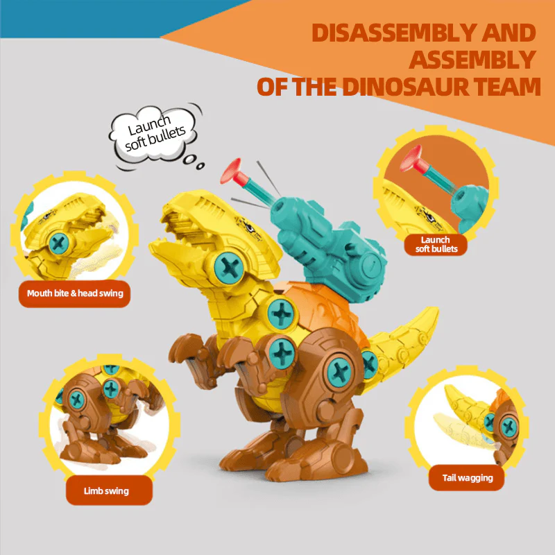 DIY Dinosaur Toy Construction Set - Image 8