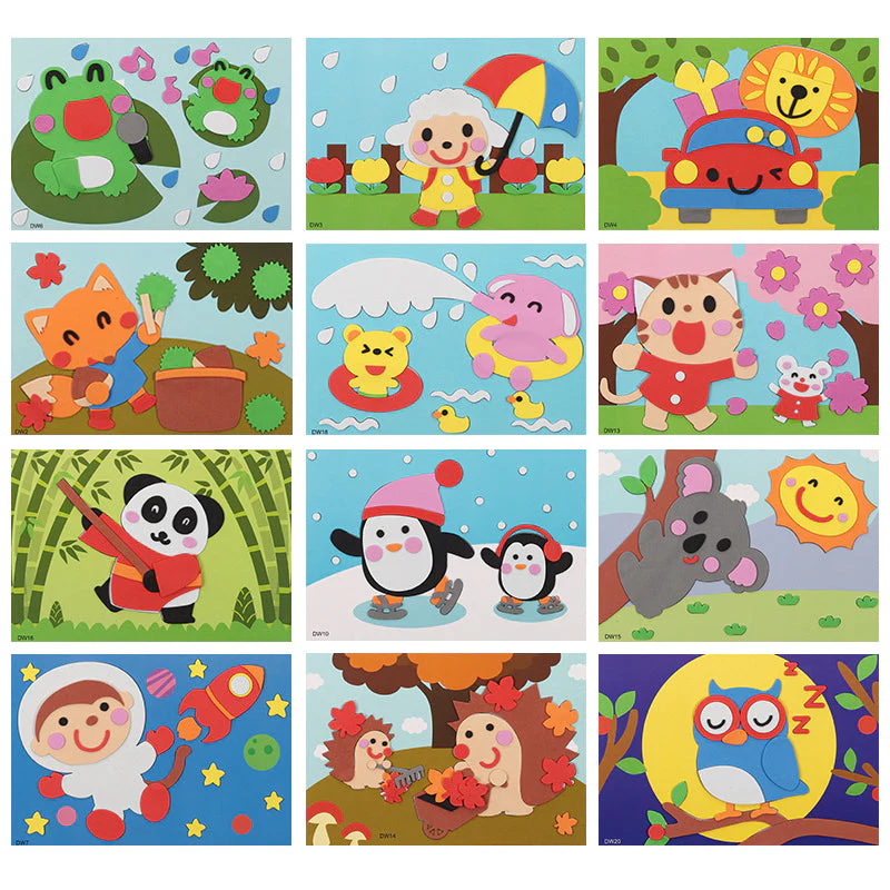DIY Kids Animal Handmade Stickers - Image 18