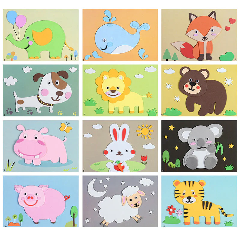 DIY Kids Animal Handmade Stickers - Image 19