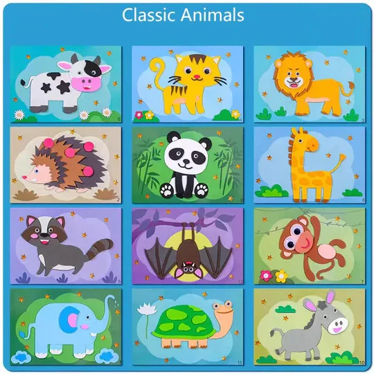 DIY Kids Animal Handmade Stickers - Image 21