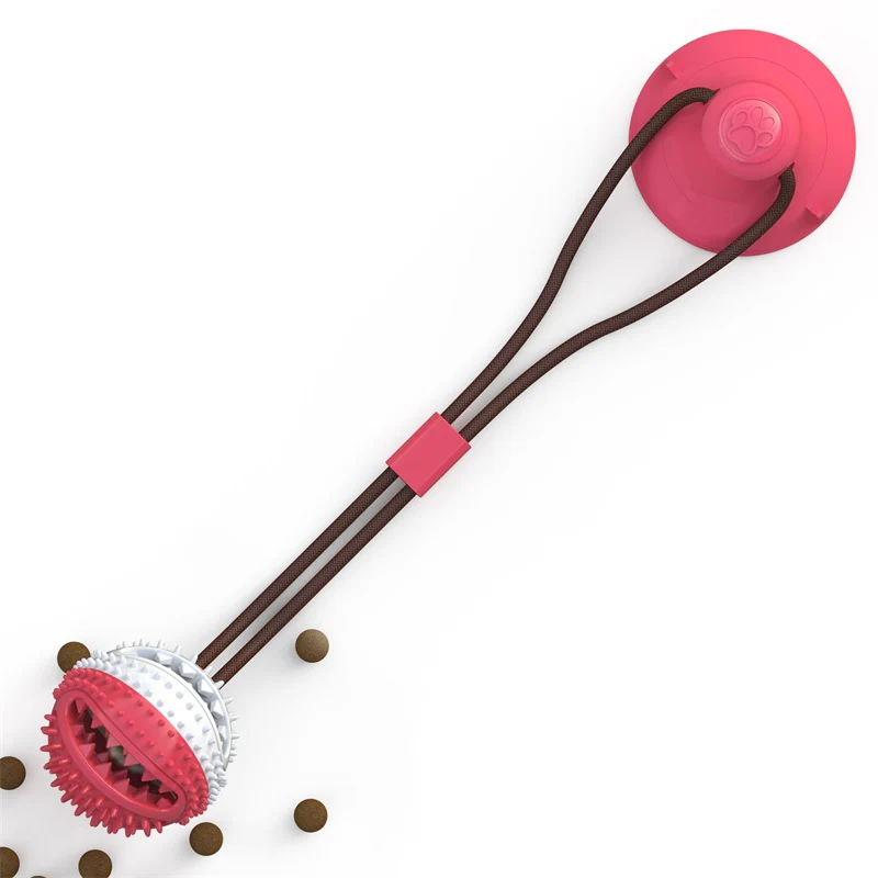 Dog Bite Toy Interactive food leaker toy with Suction Cup - Image 11