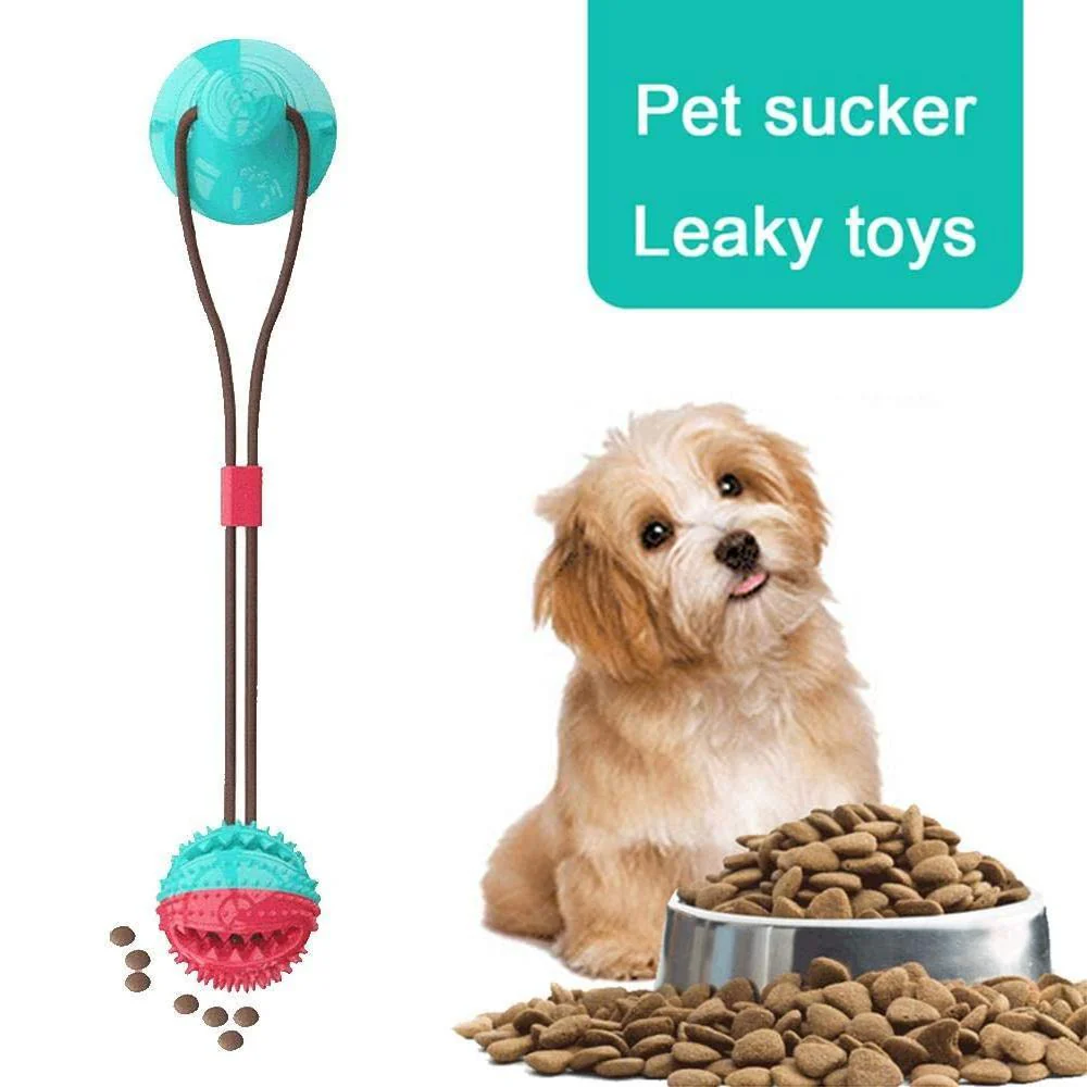 Dog Bite Toy Interactive food leaker toy with Suction Cup - Image 2