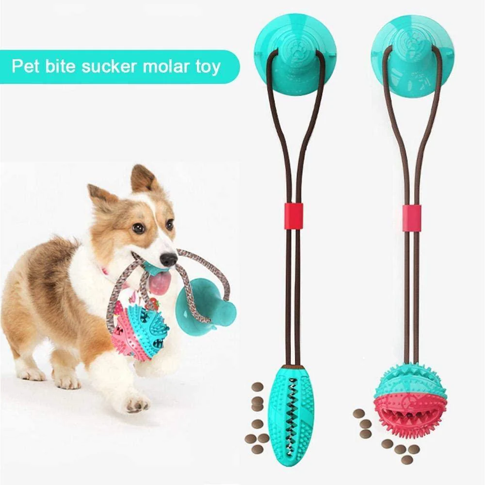 Dog Bite Toy Interactive food leaker toy with Suction Cup - Image 5