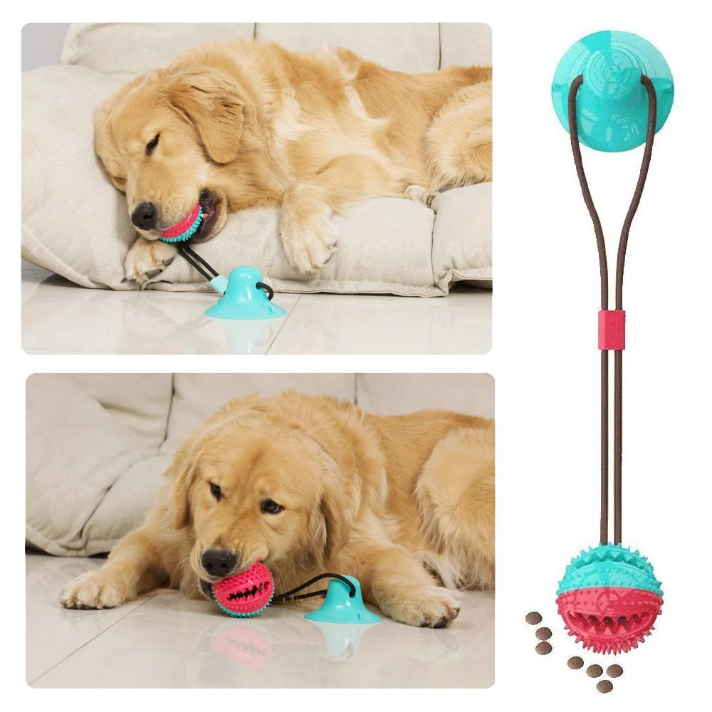 Dog Bite Toy Interactive food leaker toy with Suction Cup - Image 7