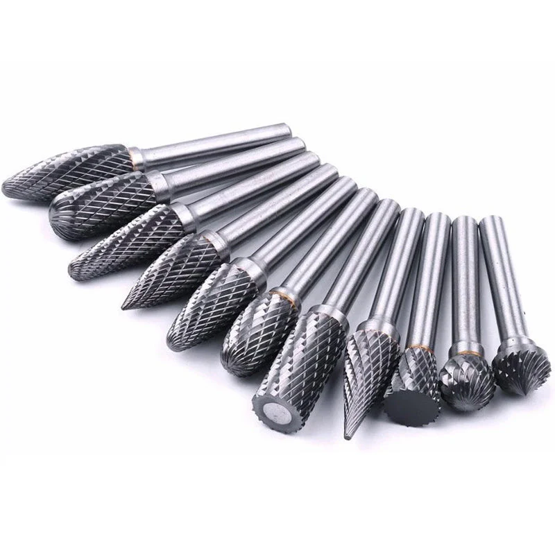 DOMOM 10-In-1 Tungsten Steel Grinding Head Set ( 10PCs ) - Image 2