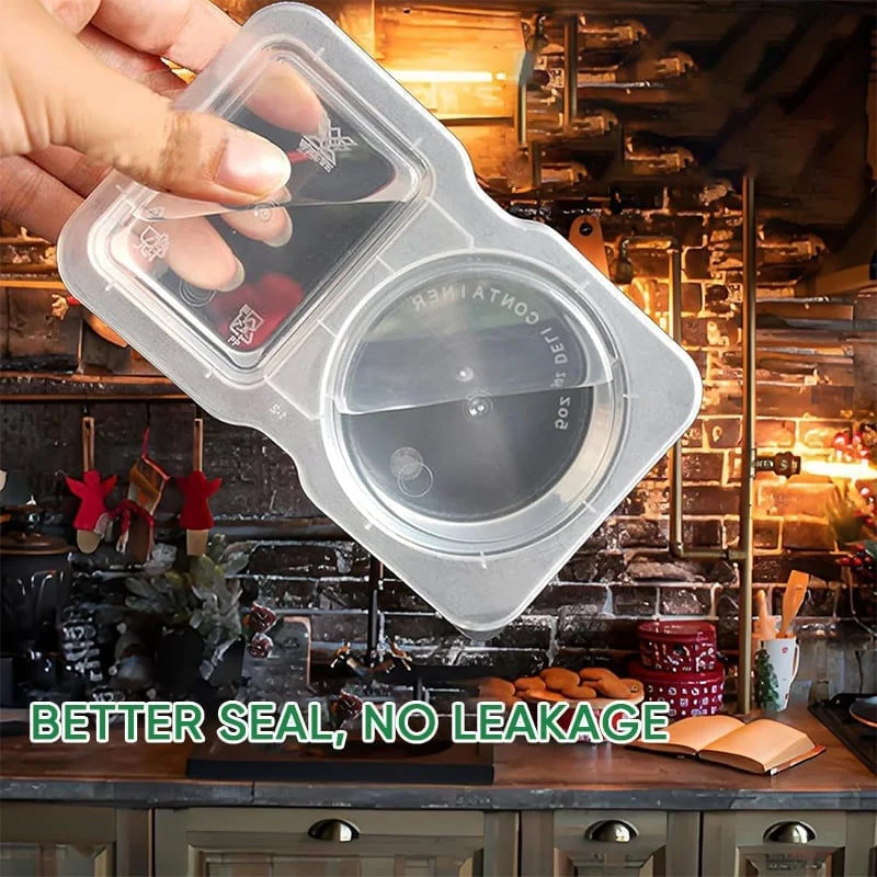 Double Compartment Snack Containers with Lids - Image 9
