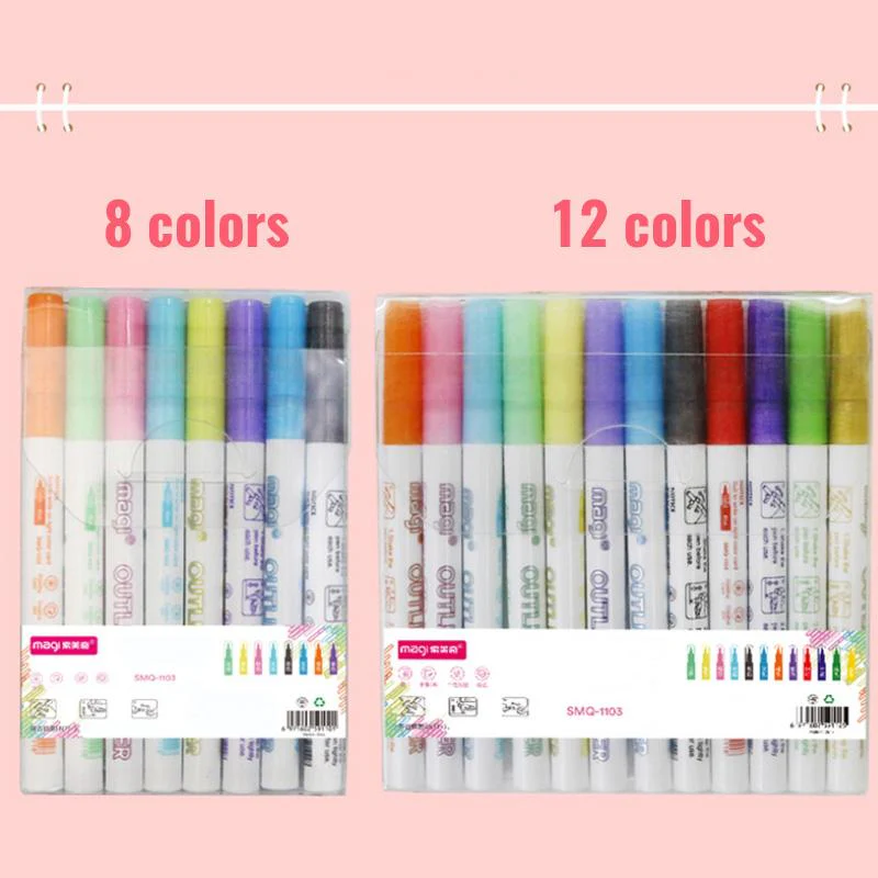 Double Line Outline Pen - Image 10
