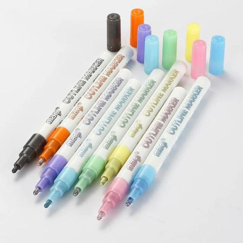 Double Line Outline Pen - Image 8