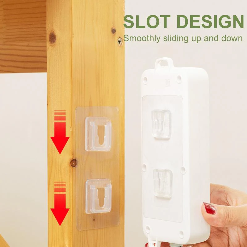 Double-sided Adhesive Wall Hooks (5/10/20 Sets) - Image 5