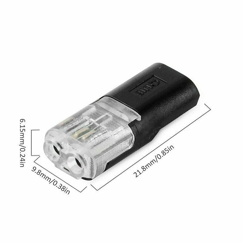 Double-wire Push-in Connector with Locking Buckle - Image 12