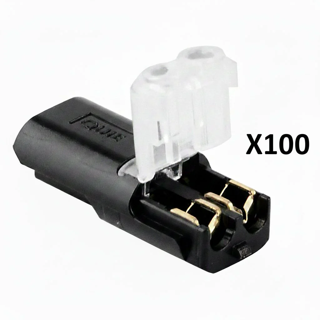 Double-wire Push-in Connector with Locking Buckle - Image 16