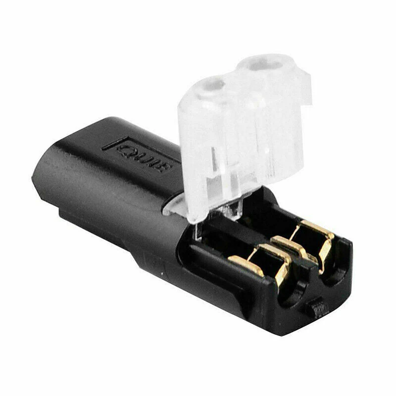 Double-wire Push-in Connector with Locking Buckle - Image 11