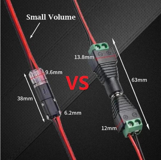Double-wire Push-in Connector with Locking Buckle - Image 2