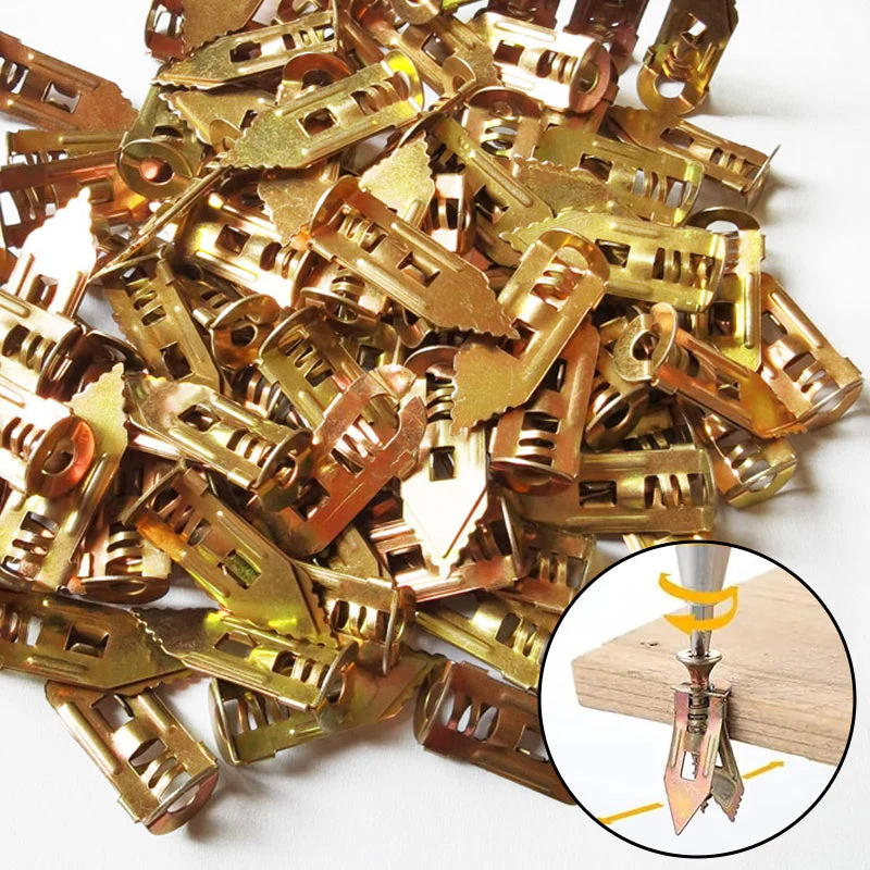 Drywall Expansion Anchors + High Strength Zinc Screws Kit (Pack of 100) - Image 10