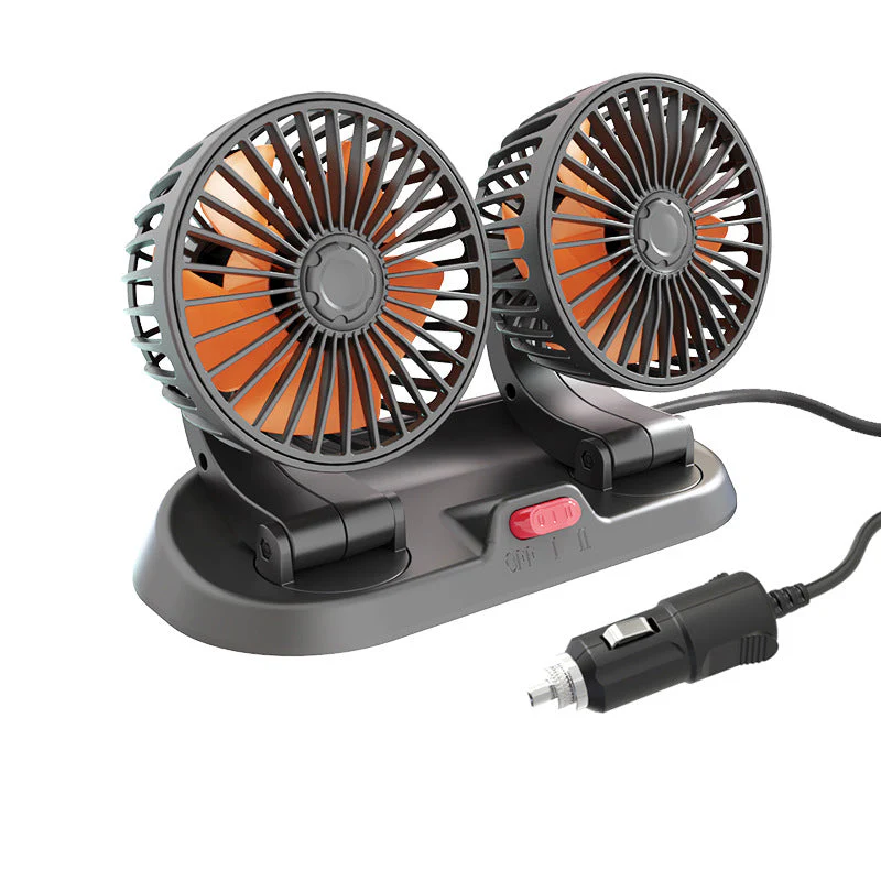 Dual Head Car Auto Circulator Fan - Image 12