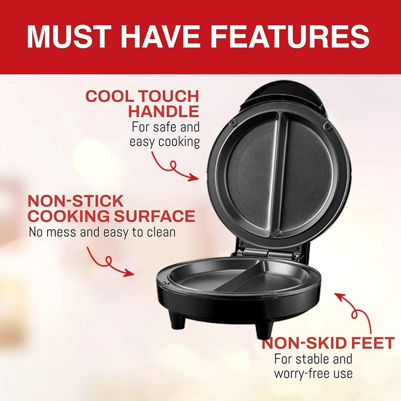 Dual-Zone Electric Omelette Maker - Image 18