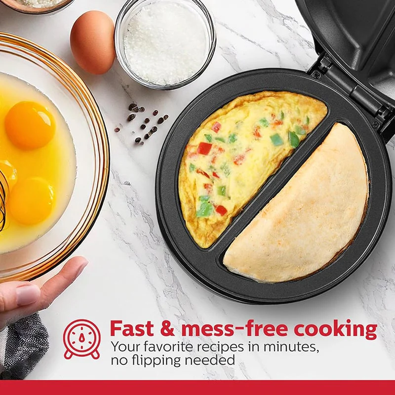 Dual-Zone Electric Omelette Maker - Image 20