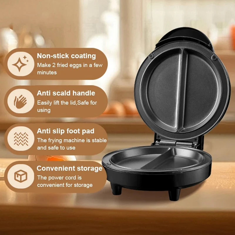 Dual-Zone Electric Omelette Maker - Image 22