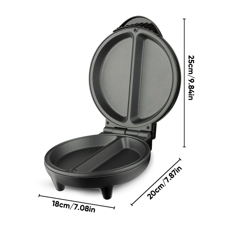 Dual-Zone Electric Omelette Maker - Image 3
