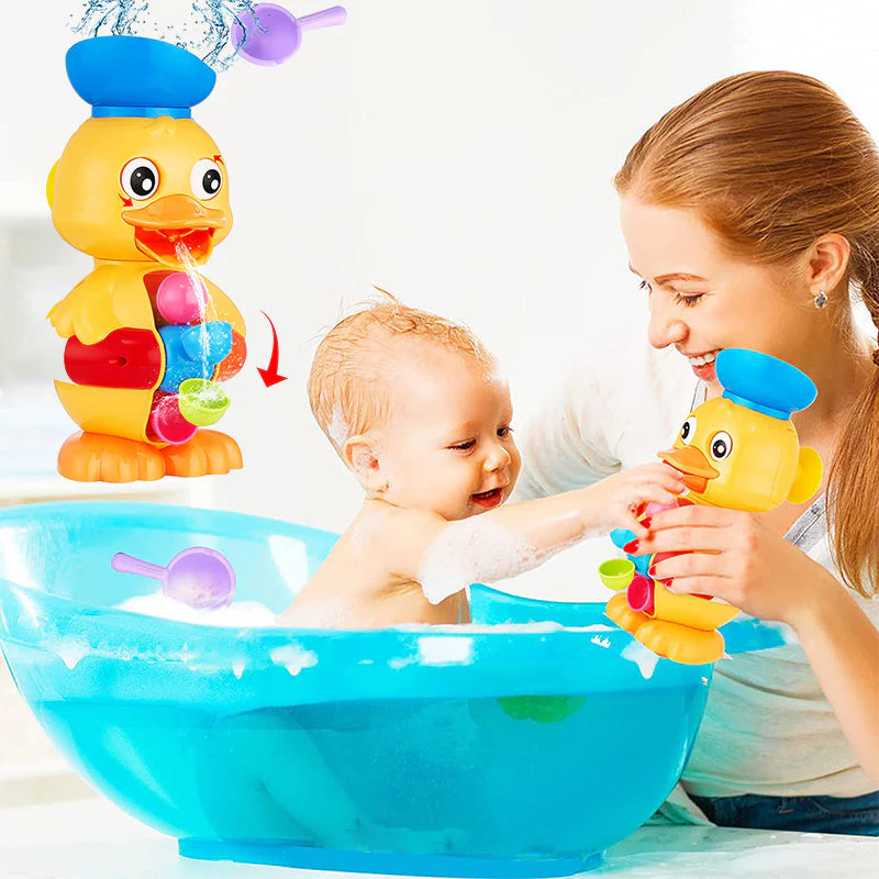 Duck Waterwheel Bath Toys - Image 2