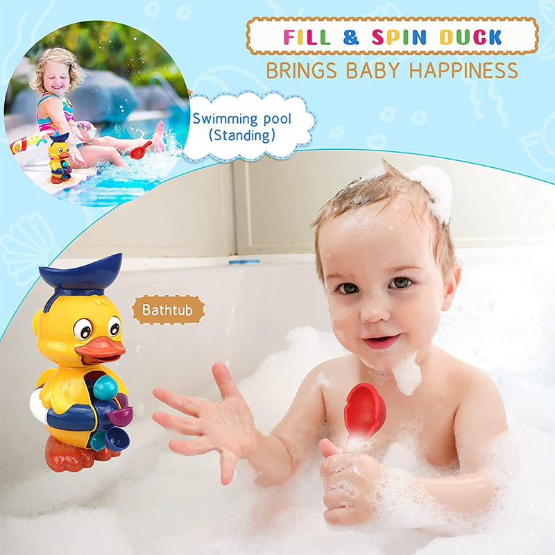 Duck Waterwheel Bath Toys - Image 3