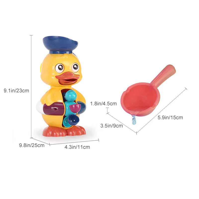 Duck Waterwheel Bath Toys - Image 6