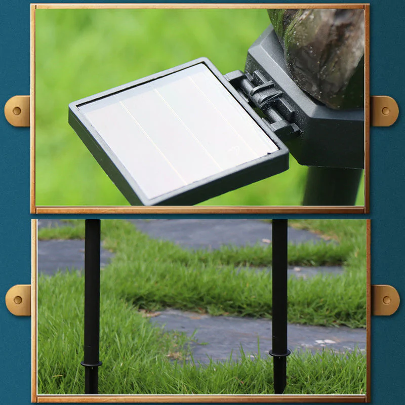 Eagle Figure Garden Solar Post - Image 12