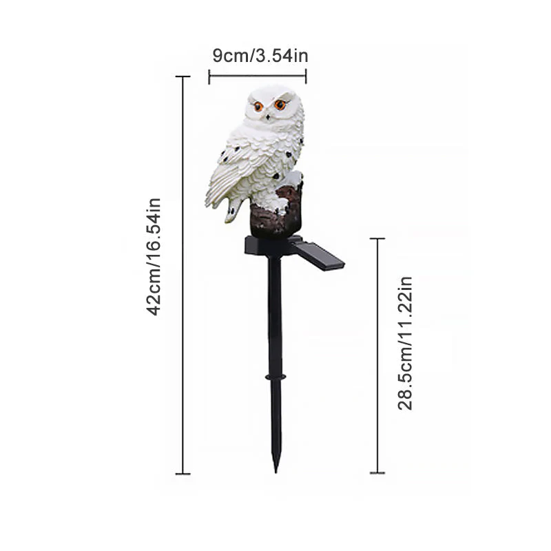 Eagle Figure Garden Solar Post - Image 14