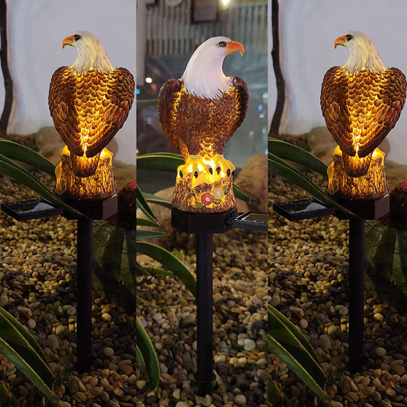 Eagle Figure Garden Solar Post - Image 8