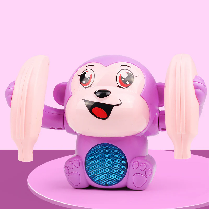 Early Infant Electric Flip And Head Monkey Toy - Image 11